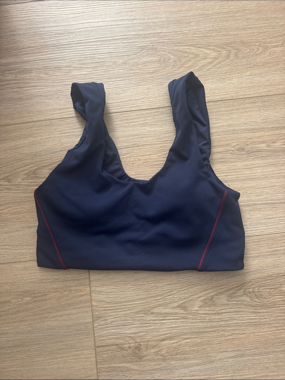 LULULEMON Wunder Train Piped Sports Bra TRNV/BBAY 6